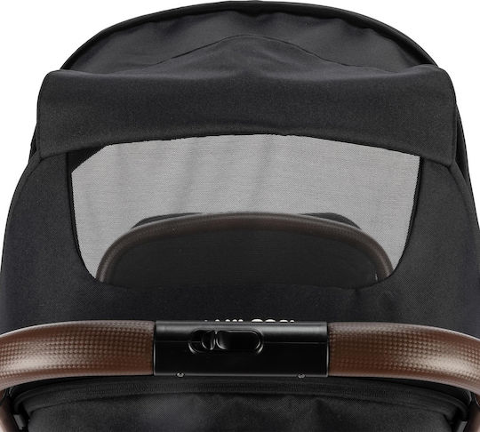 Maxi-Cosi Eva 3 Baby Stroller Suitable for Newborn Black Champagne 8.2kg