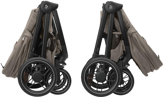 Maxi-Cosi Oxford Twillic Adjustable Baby Stroller Suitable for Newborn Truffle 11.5kg