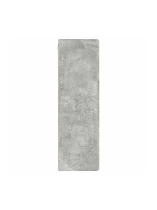 Wand Wohnzimmer Vitrine aus Spanplatte Graue 30x31x100cm