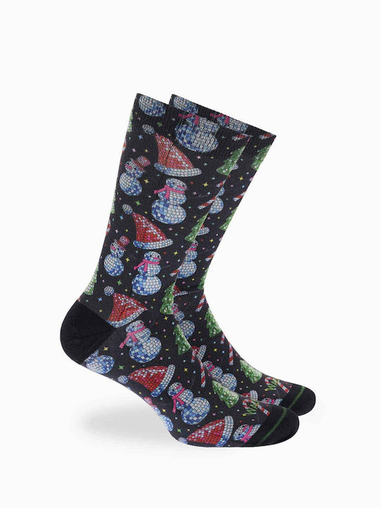 Walk Bamboo Weihnachtssocken Navy 1Pack