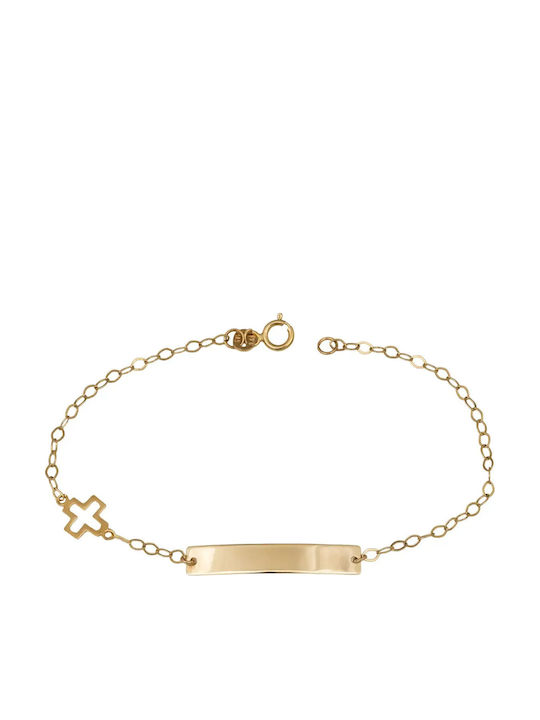 ID Bracelet Lustré Gold 14K