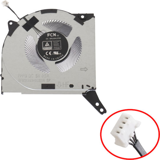 Laptop Fan Lenovo Legion 5-15imh05h 5-15arh05h 5-15ach6h CPU 5V