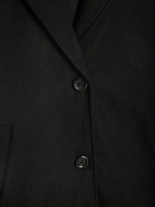 Women's Light Coat Black Size 2XL