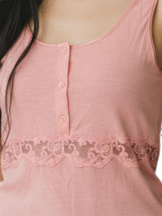 Women's Sleeveless T-Shirt Pink