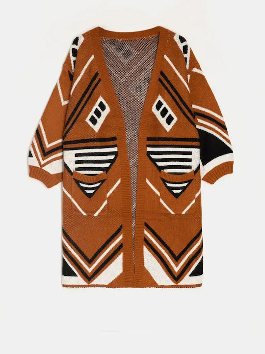 Cardigan Tricotat Eșarfa Mărime One Size
