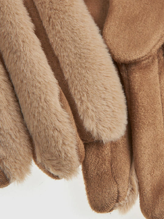 Beige Handschuhe