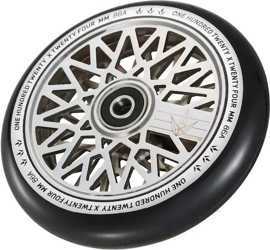 Roți Blunt Diamond Hollow 120 Crom Negru