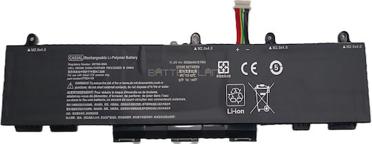 Cx03xl Laptop Battery Hp 3 Cells 11.4v 51wh