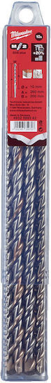 Milwaukee Set of 10 Drills with SDS Plus Shank