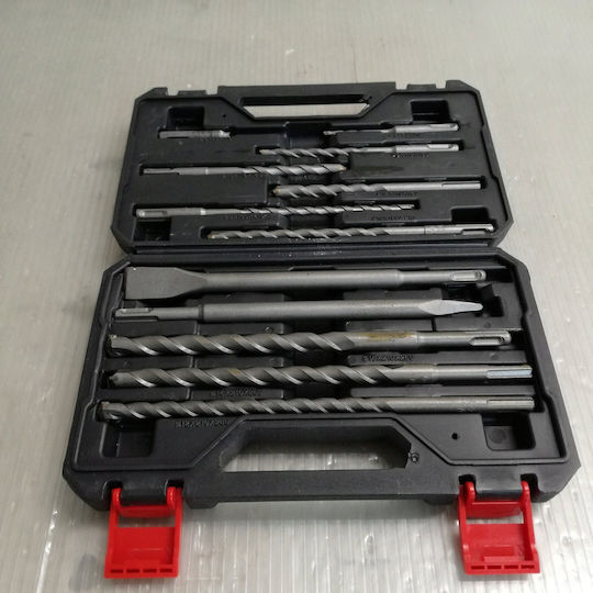 Einhell Set 12 Burghie cu Tija SDS Plus