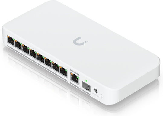 Ubiquiti Flex 2.5G (w/o Power Supply) Managed L2 PoE+ Switch with 8 Ethernet Ports
