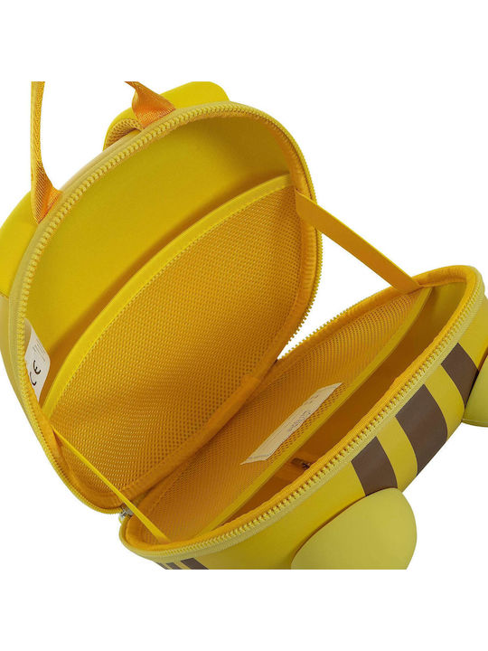 Cute Tiger Eva Παιδική Τσάντα Πλάτης Κίτρινη 28x28x12εκ.