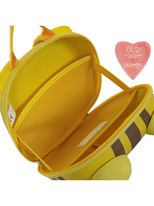 Cute Tiger Eva Παιδική Τσάντα Πλάτης Κίτρινη 28x28x12εκ.