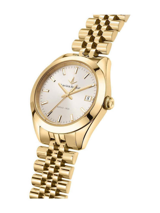 Lucien Rochat Women's Watch with Gold Metal Bracelet