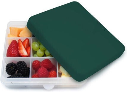 Melii Snackle Box Recipient pentru copii din plastic 0.1lt Verde