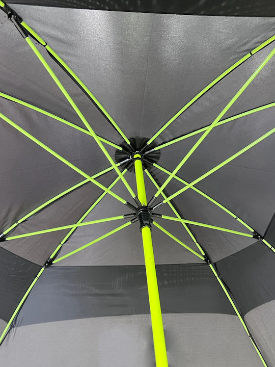 Trend Umbrella with Walking Stick Black