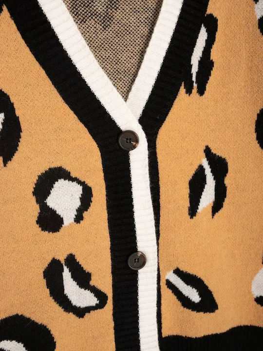 Knitted Cardigan V Neck Size XL