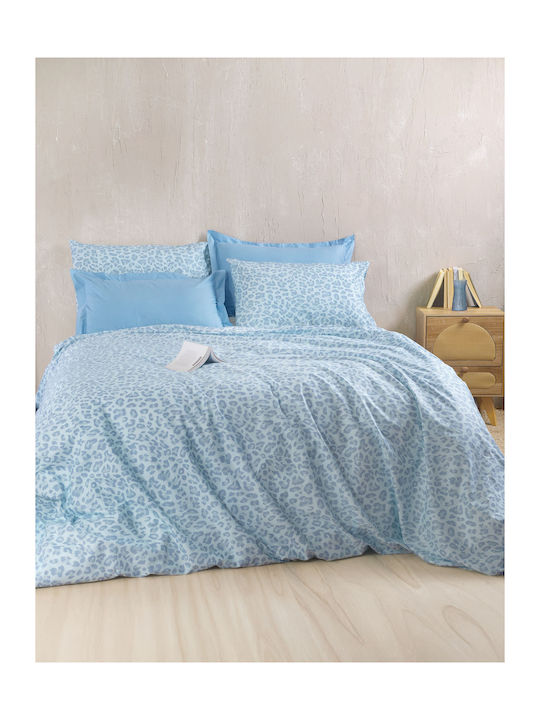 Rythmos Sheet Sets Single with Elastic 105x205+25cm. Nala, Nova Blue 3pcs