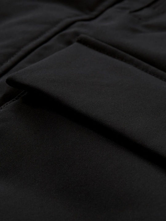 Geacă Parka De Iarnă Neagră Black