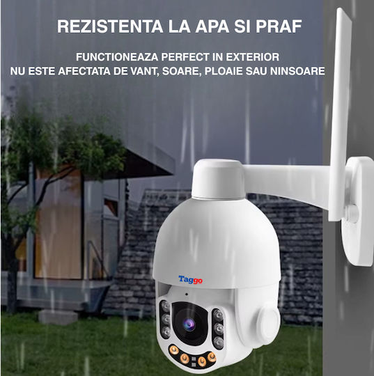 Cameră de Supraveghere Wireless Lentilă cu Zoom Optic 5x 3mp Ip66 Rezistentă la Apă și Praf Detectare Umană Inteligentă Comunicare Bidirecțională