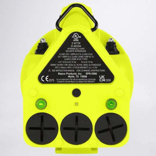 Nightstick Wiederaufladbar Handstrahler LED Doppelte Funktion mit maximaler Helligkeit 30lm Grau