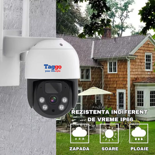 Sistem Profesional de Supraveghere Wireless de Exterior cu 4 Camere 360° Încărcare Solară 4 Canale Hd 4mp Nvr Ir 30m
