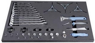 Set De Unelte Pentru Bicicletă În Modul Spumă Sos 40 Piese 627170