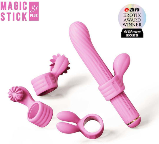 Otouch Toys Κλειτοριδικός Δονητής με Απομακρυσμένο Έλεγχο 20cm Ροζ
