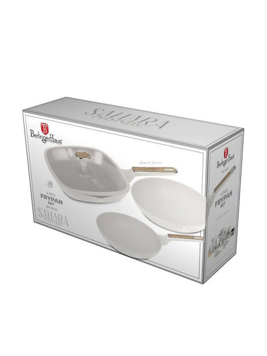 Berlinger Haus Sahara Nordic Collection Set de tigăi din aluminiu cu strat antiaderent BH-8323 3buc