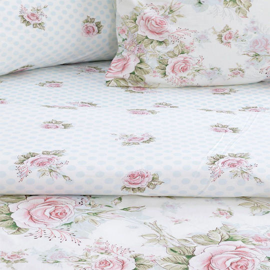 Lino Home Sheet Sets Single 170x260cm. Aliso White 3pcs