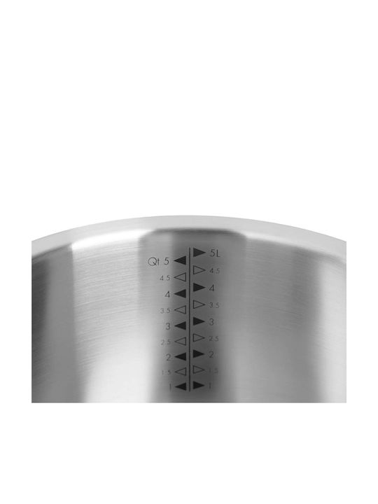 Woll Pots Set of Stainless Steel with Ceramic Coating 3pcs
