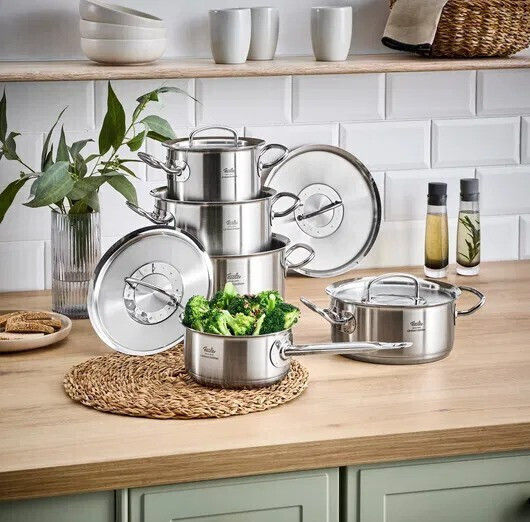 Fissler Profi Σετ Κατσαρόλες από Ανοξείδωτο Ατσάλι 5τμχ