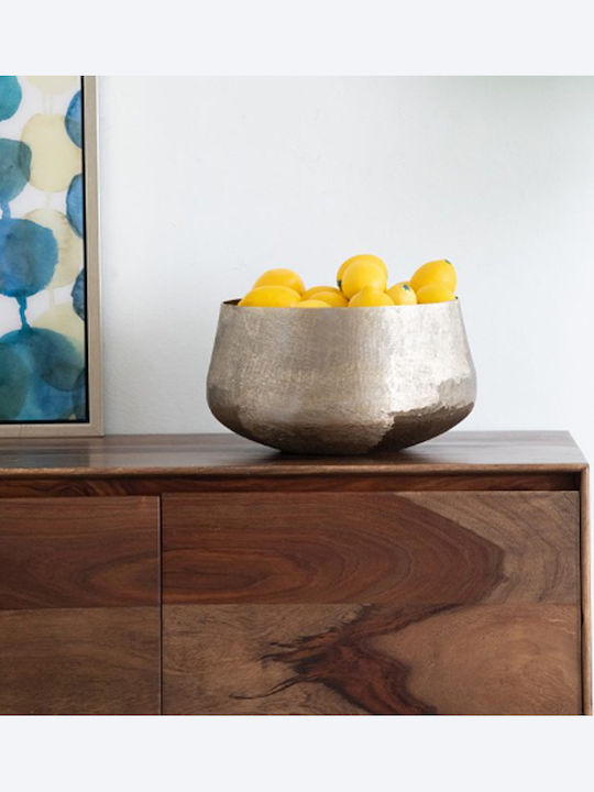 Artekko Planter Aluminum Gold 19.5x19.5x33cm.