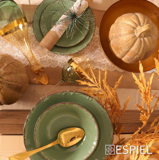 Espiel Σουπλά Υφασμάτινο Μπεζ 45x30cm 6τμχ