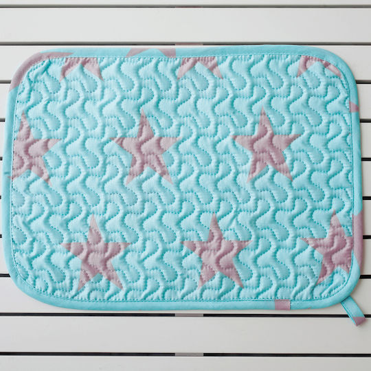 Melinen Star Boy Σουπλά Υφασμάτινο Μπλε 45x31cm 2τμχ