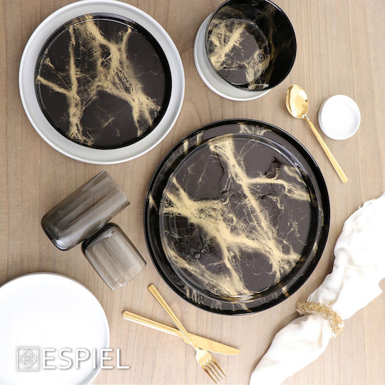 Espiel Cup Saucer Porcelain Good Mood White (6pcs)