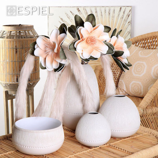 Künstlicher dekorativer Zweig Beige 112cm 12Stück Espiel