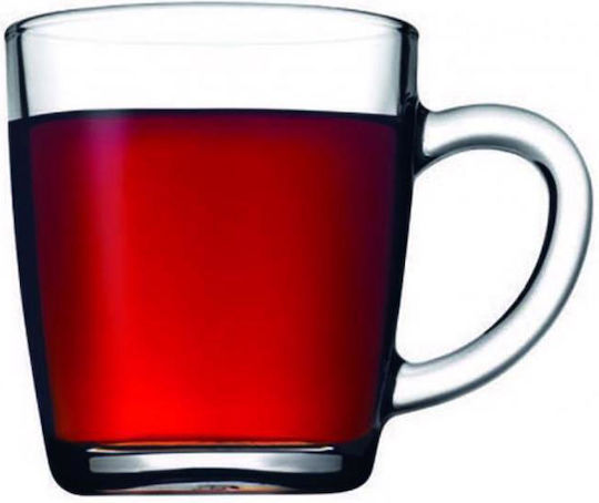 Espiel Basic Κούπα Γυάλινη Διάφανη 340ml 12τμχ