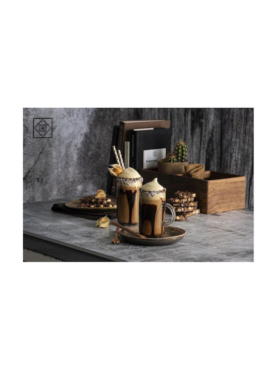 Espiel Iconic Κούπα Γυάλινη Διάφανη 270ml 12τμχ