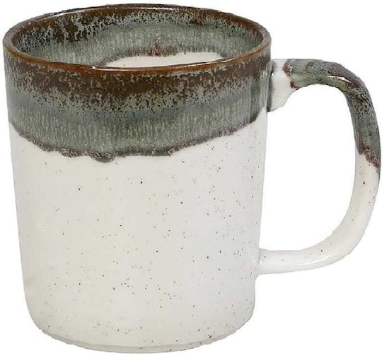 Espiel React Becher aus Porzellan Beige 330ml