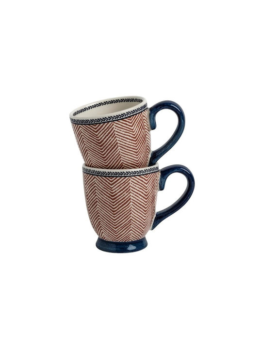 Laura Ashley Cană Ceramică Portocaliu 200ml