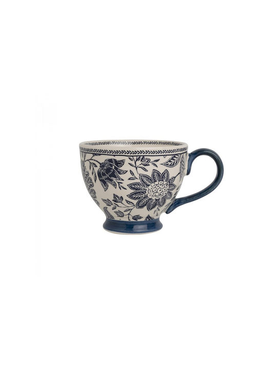 Laura Ashley Cană Ceramică Albastru 430ml