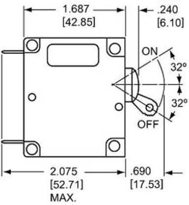 On-Off switch Magnetic 1pcs