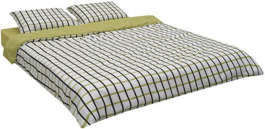 Heinner Sheet Set with 1 Pillowcase Super-Double 220x240cm. Ckr 4pcs