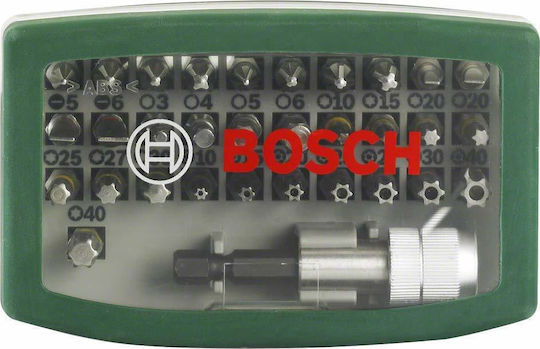 Bosch Σετ 3 Μύτες Κατσαβιδιού Σταυρός / Allen / Αστέρι