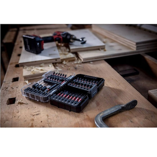 Set Biți Pentru Șurubelniță Impact Flex Db 41 Număr Bucăți 41