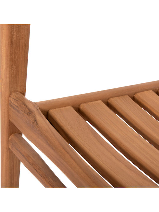 Outdoor Chair Wooden Moosen Natural 2 Pieces 59x60x78cm