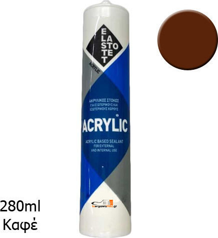 Elastotet Acrylic Акрилово уплътнение Кафяв 280мл 190003280 1бр