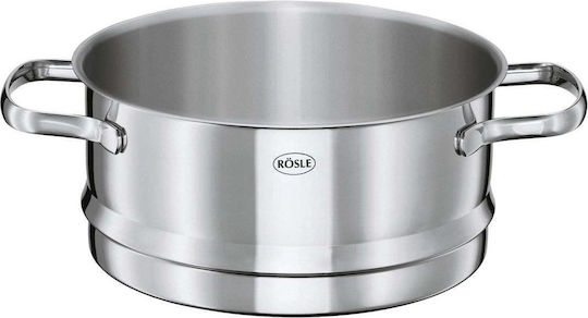 Rosle Elegance Комплект Съдове За Готвене От Неръждаема Стомана Сребрист С Незалепващо Покритие 9 Части