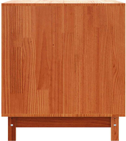 Dog House Waxed Brown 90 X 60 X 67 Cm Solid Pine Wood